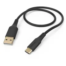 Hama USB-A auf USB-C 1,5 m Schwarz