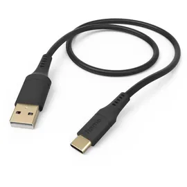 Hama USB-A auf USB-C 1,5 m Schwarz