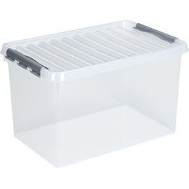 Sunware Aufbewahrungsbox Q-Line 62L transparent 60 x 40 x 34 cm