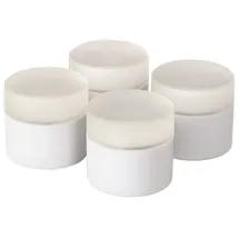 Duni LED Mini Lamp, wiederaufladbar, 4er Set Ersatzlampen 48 x Ø 50 mm 13 Std. Weiß, 4 Stk)