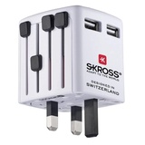 Skross World USB Charger USB-Ladegerät Steckdose Ausgangsstrom (max.) 2400mA 2 x