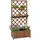 Proregal Hochbeet 135 x 70 x 30 cm Braun