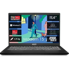 MSI Modern 15 B7M-284 AMD Ryzen 5 7530U 16 GB RAM 512 GB SSD