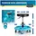 HAZET Montagehocker Stahl 430-550 mm blau/schwarz höhenverstellbar