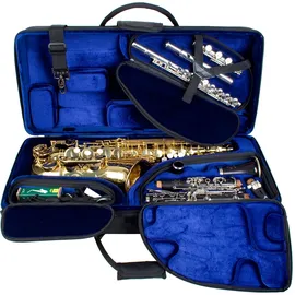 Pro-Tec Protec PBTRIALT TRI-PAC-Gehäuse für Altsaxophon, Klarinette und Flöte