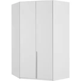 WIMEX Eckkleiderschrank WIMEX "New York", weiß, B:90cm H:236cm T:125cm, Schränke, Eckkleiderschrank, 208 oder 236cm hoch