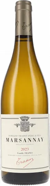 Marsannay blanc AOC Trapet Père & Fils 2023 BIO