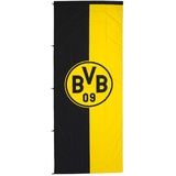 BVB Borussia Dortmund Borussia Dortmund BVB-Hissfahne im Hochformat, 150x400cm, Schwarz/gelb