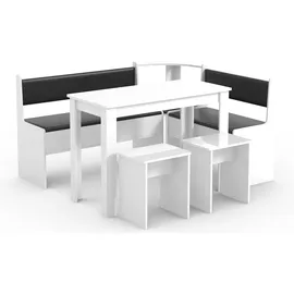 VCM Eckbankgruppe Sitzgruppe Esszimmergruppe Bank Tisch Hocker Esal Maxi
