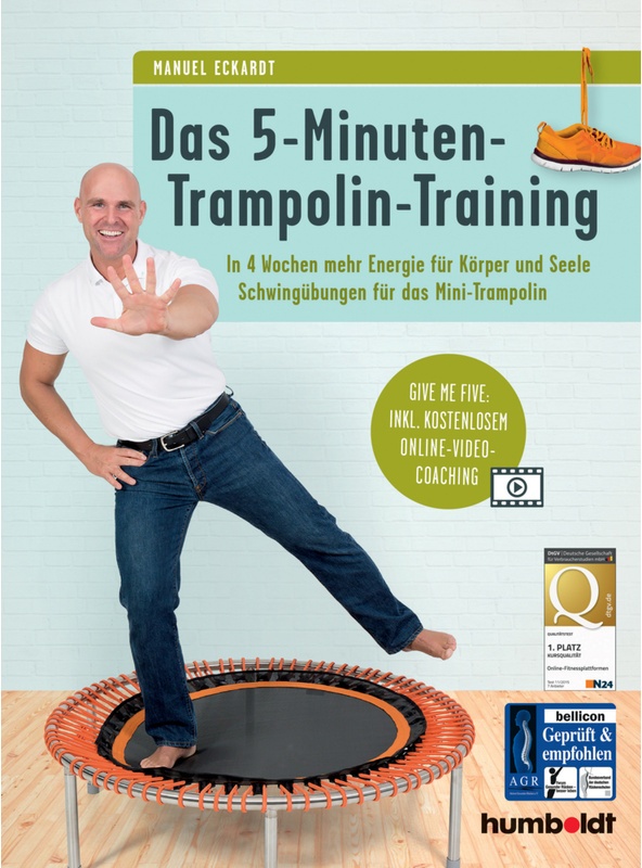 Das 5-Minuten-Trampolin-Training - Manuel Eckardt, Kartoniert (TB)