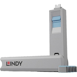 Lindy Schloss für USB-C-Port - Blau