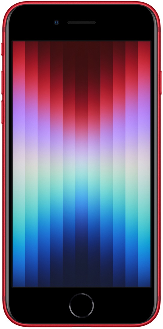 Apple iPhone SE (2022) 256GB Dual-SIM (PRODUCT)RED [11,94cm (4,7") IPS LCD Display, iOS 15, 12MP Kamera]