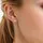 Rafaela Donata Ohrstecker-Set RD5034 Gelbgold/Weiß 925 7,5