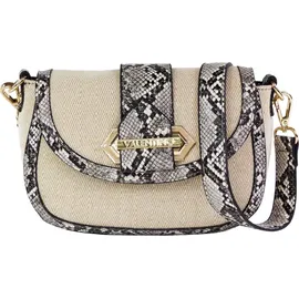 Valentino Gigante Umhängetasche Kunstleder Beige/Mehrfarbig
