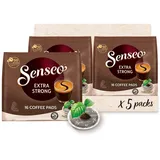 Senseo Senseo® Pads Extra Strong - Kaffee RA-zertifiziert - 5 Packungen x 16 Kaffeepads