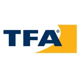 TFA Outdoor Wanduhr 38,7 cm 60.3067.02 Weiß