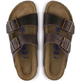 Birkenstock Arizona Weichbettung Nubukleder geölt schmal habana 36