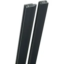 GROJA mix-it Adapterleiste Länge 180 cm, Anthrazit DB703,
