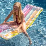 Swim Essentials Luftmatratze Regenbogen 177 x 67 cm bunt|HELLGELB|orange No Size