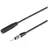 Renkforce 1m Auto-Antennen-Verlängerungskabel DIN 150 Ohm Schwarz RF-5087926