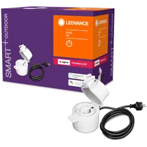 LEDVANCE Smart+ Outdoor Plug, ZigBee schaltbare Steckdose, für die Lichtsteuerung in Ihrem Smart Home, Direkt kompatibel mit Echo Plus und Echo Show (2. Gen.),