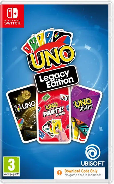 UNO - Legacy Edition (Code in a Box) - Nintendo Switch - Kartenspiel - PEGI 3