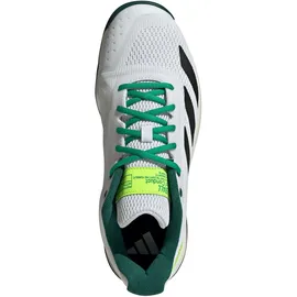 adidas Herren Pickleball Shoes, FTWR white/core black/collegiate green 48 2/3