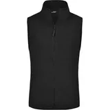James & Nicholson JN048 Microfleece-Weste Schwarz M