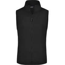 James & Nicholson JN048 Microfleece-Weste Schwarz M