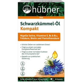 Hübner Schwarzkümmel-Öl Kapseln 30 St.