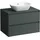 Laufen Lani Schubladenelement, 1 Ausschnitt mittig, 785x495x525mm, H4043111122661, Farbe: Verkehrsgrau