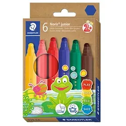 STAEDTLER Noris® junior 329 Filzstifte farbsortiert, 6 St.