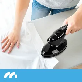 Maltec Dampfbügelstation SteamCare2500W Dampfbügeleisen Vorheizen 40s, 35g/min Dampfaustritt - Schwarz