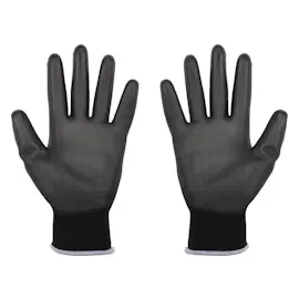 TOOLCRAFT TO-5621547 Polyester, Polyurethan Arbeitshandschuh Größe (Handschuhe): 9 EN 388 CAT II 1 Paar