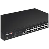 Edimax Switch 24x GE GS-5424PLX - Schwarz
