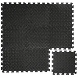 Eyepower 0,8qm 9er Set Bodenschutzmatten 30x30x1 Fitness Bodenmatte Schutzmatte