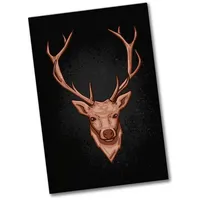 Speecheese Hirsch mit Geweih Souvenir Magnet schöner Souvenir Magnet