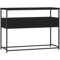 VidaXL Konsolentisch Schwarz 100x40x75 cm Holzwerkstoff
