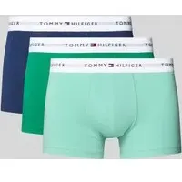 Trunks aus Baumwoll-Mix im 3er-Pack, Mint, XL