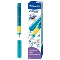 Pelikan Pelikano® Junior Patronenfüller türkis/gelb L (für Linkshänder,