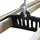 MonsterShop Deckentrockner 1,8 m schwarz