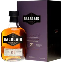 Balblair 21 Jahre Single Malt Scotch 46,0% vol 0,7 l Geschenkverpackung