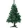 Infactory Künstlicher Weihnachtsbaum Grün 120 cm