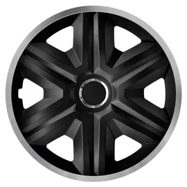 NRM Fast LUX 16 Zoll 4 Stück Schwarz/Silber