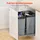 Vevor Abfalleimer 50 Qt grau