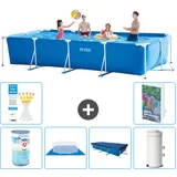 Rechteckiger Frame Pool - 450x220x84 Cm - 7-teilig  S72