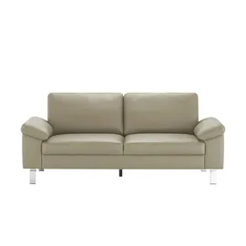 Sofa.de Einzelcouch Leder 1-Sitzer Beige
