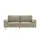 Sofa.de Einzelcouch Leder 1-Sitzer Beige