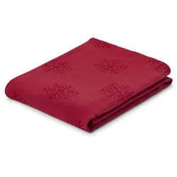 Tchibo - Jacquard-Tischdecke - rot