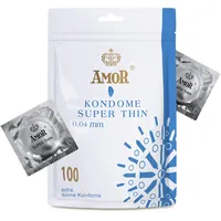 Amor Super Thin Kondome, 53mm 100 St